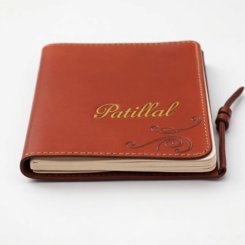 Cuaderno · Patillal en cuero